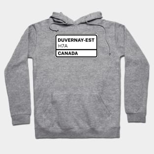 Duvernay Est	H7A Zip Code Hoodie